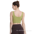 Fitness Workout Gym Crop Tops para mujer